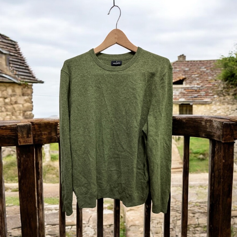 Daniel Hechter Paris Olive Green Men's Sweater size xl